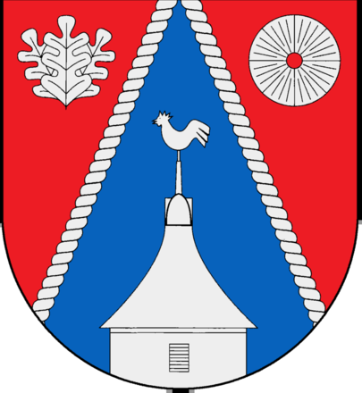 Wappen der Gemeinde Dänischenhagen